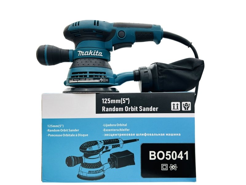 Машина эксцентриковая сетевая Makita ВО5041 125мм