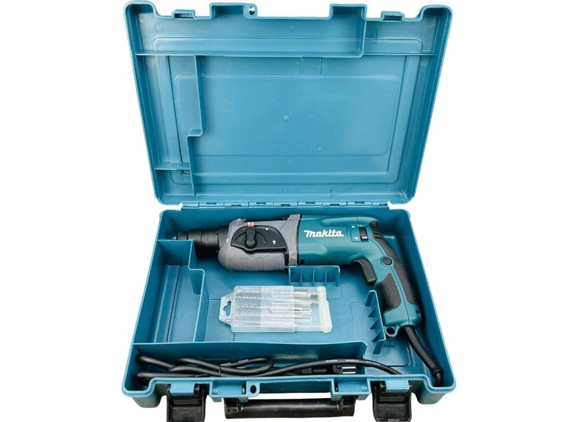 Перфоратор сетевой Makita HR2470 + 5 буров