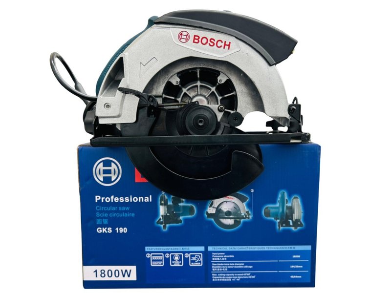 Пила циркулярная Bosch GKS190 сетевая с лазером